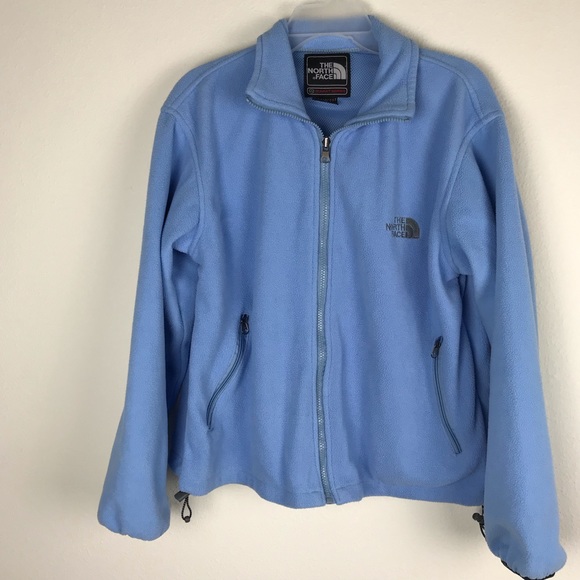 Baby Blue North Face Summit Series Fleece Jacket